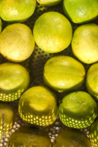 Love yellow lemons in bucket