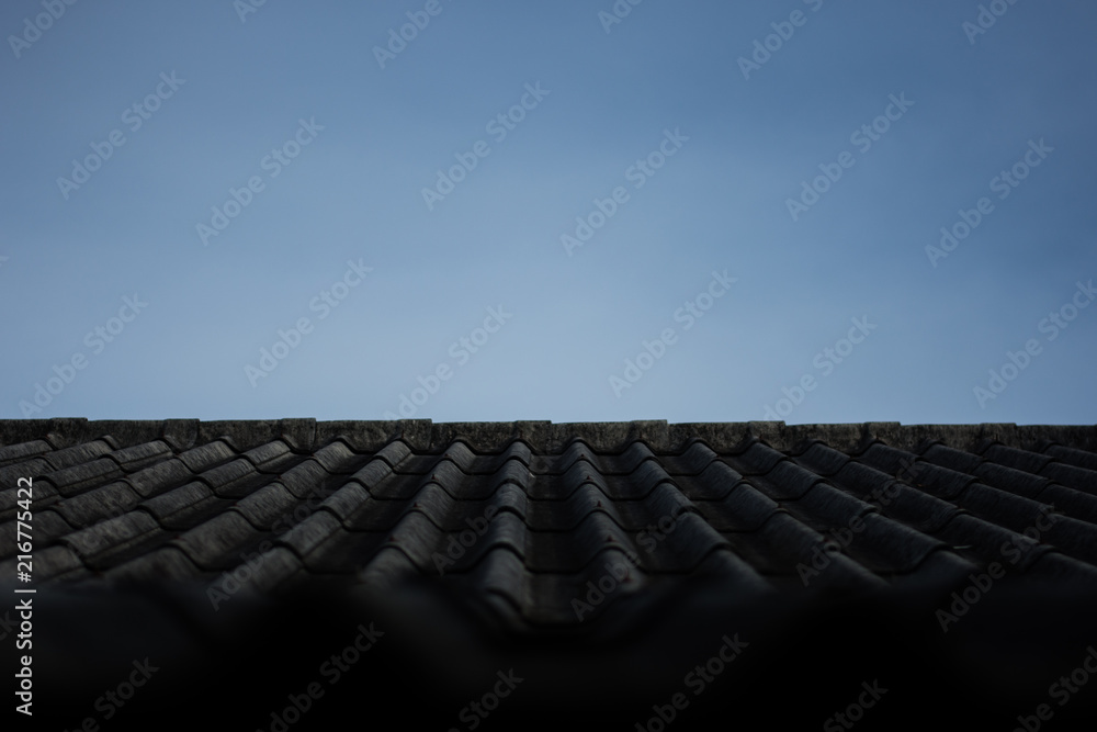 Fototapeta premium The vintage roof
