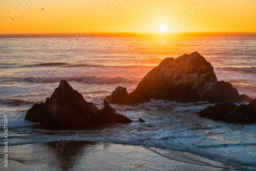San Francisco Lands End Sunset 