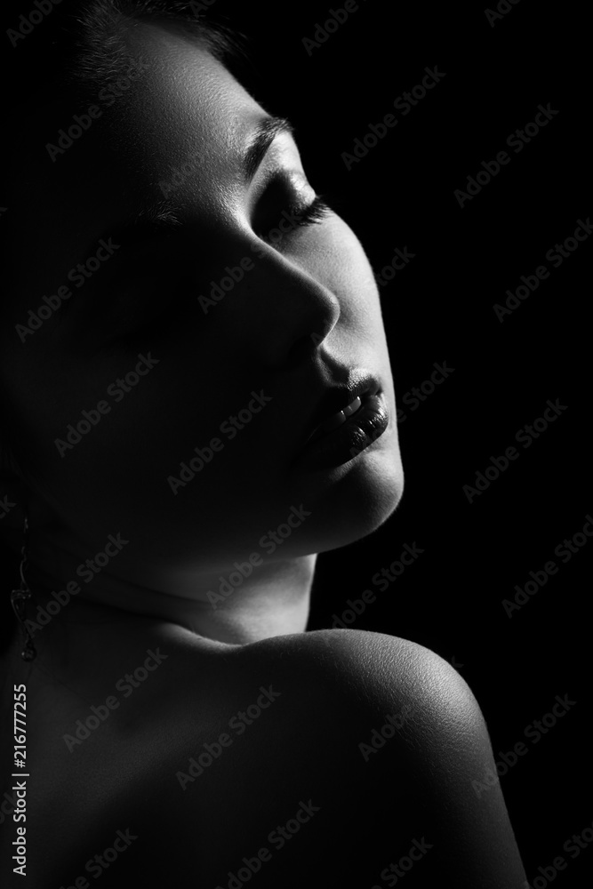 sensual female portrait sensual female portrait