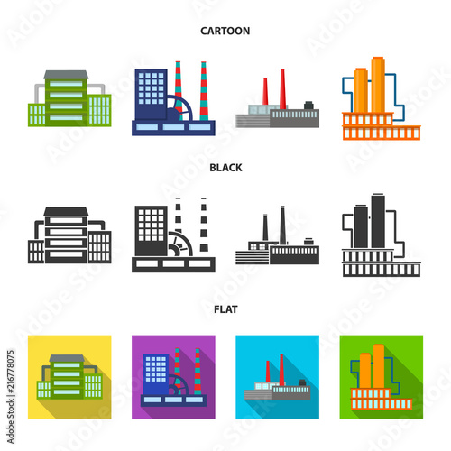 Industry, production.Factory set collection icons in cartoon,black,flat style vector symbol stock illustration web.