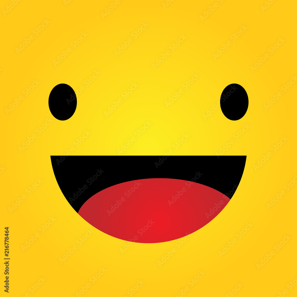 Smile Icon Vector. happiness Symbol, smile face expression, vector illustration Smile Icon Vector. happiness Symbol, smile face expression, vector illustration