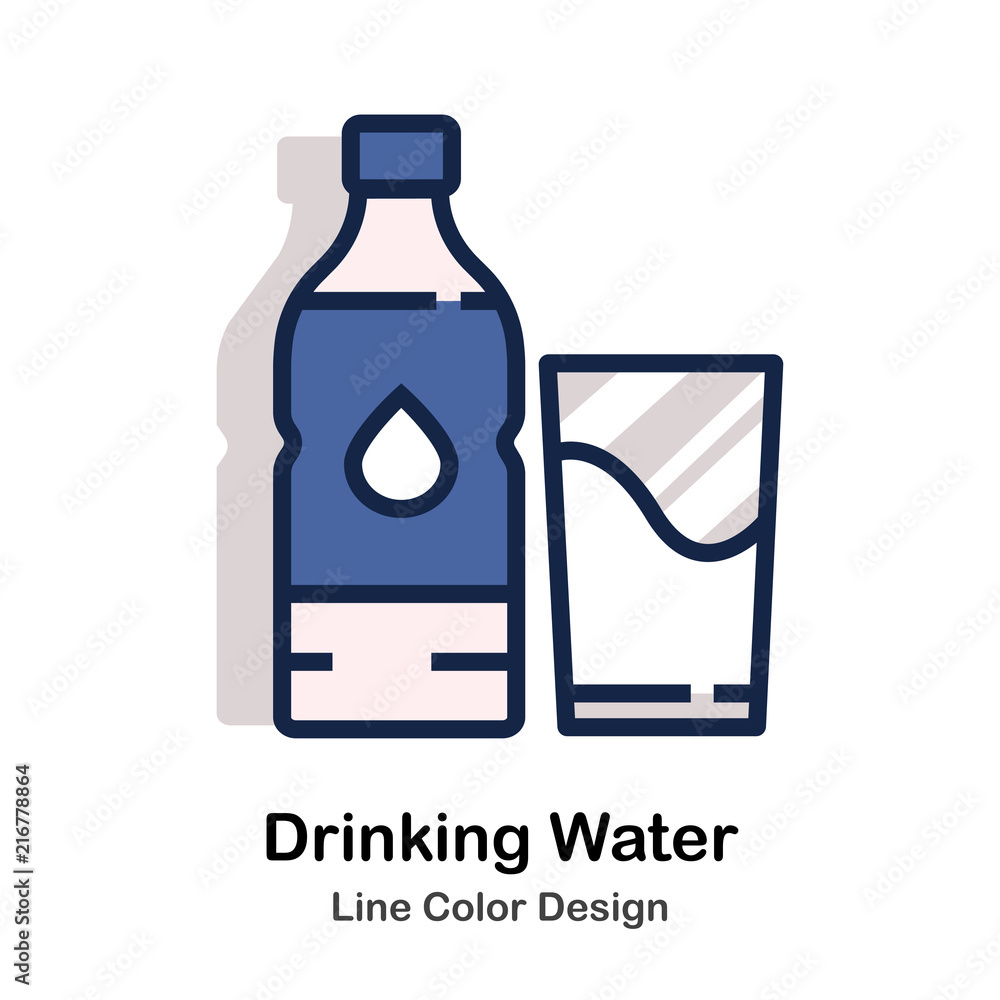 Drinking water Line Color Drinking water Line Color