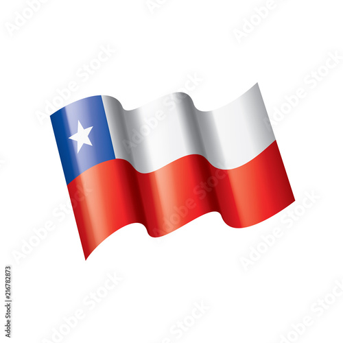 Free Download Chile flag, vector illustration - GFXLoad