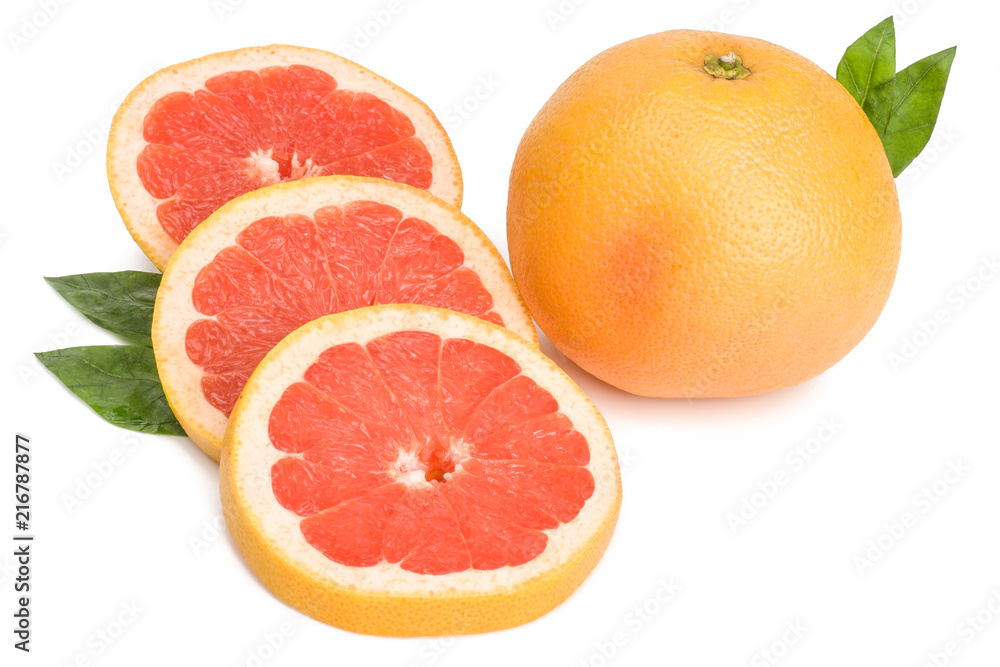 Citrus isolated on white. Citrus isolated on white.