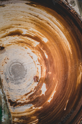 Metal disk of chocolate making machine