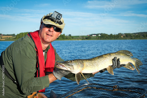 Summer pike ready for release