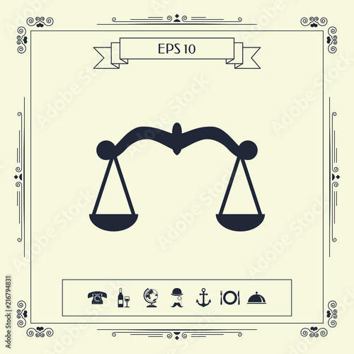 Scales, Icon symbol