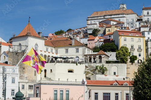 Zona histórica de Coímbra portugal