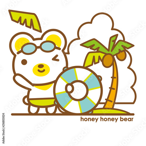 ハニーハニーべあ 浮き輪