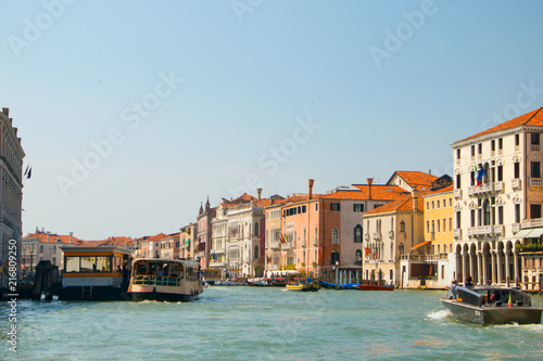 Grand Canal  in Venice  Italy