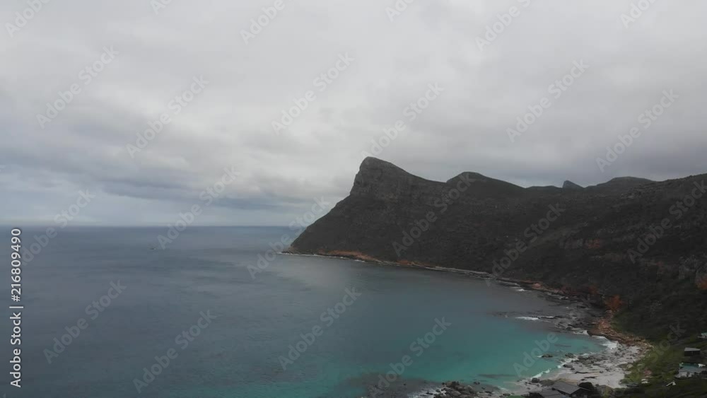 Cape of good hope South Africa drone shot Cape of good hope South Africa drone shot