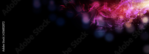 Dark abstract bokeh backgro...