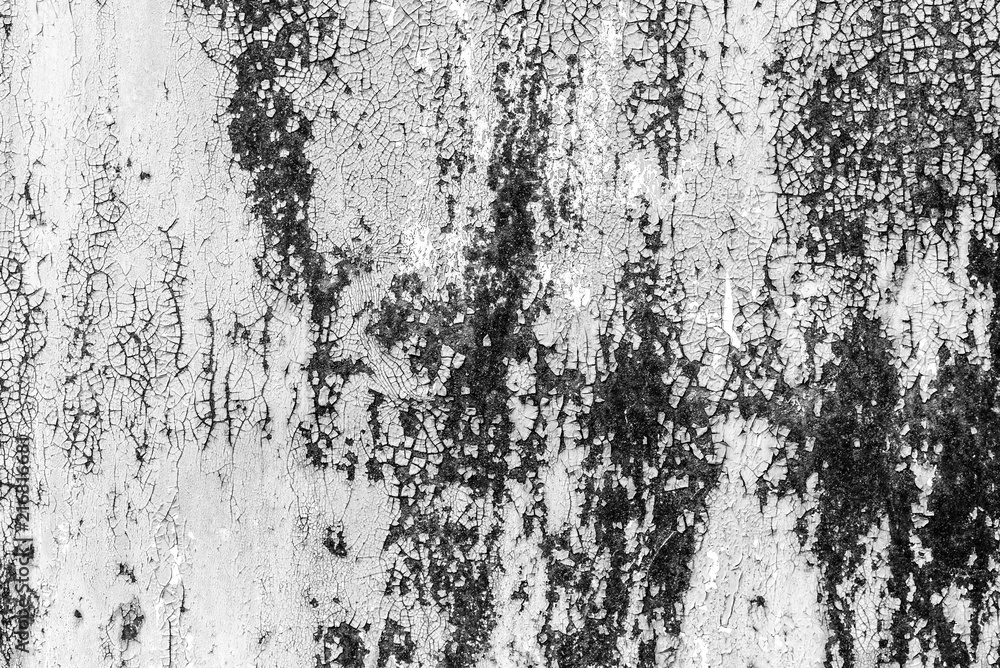 Obraz premium Metal texture with scratches and cracks 