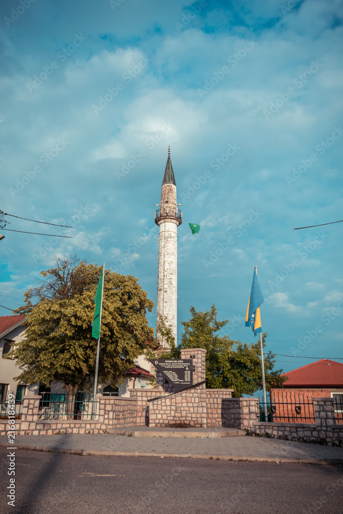 Obraz premium Mosque in the time of Ramadan