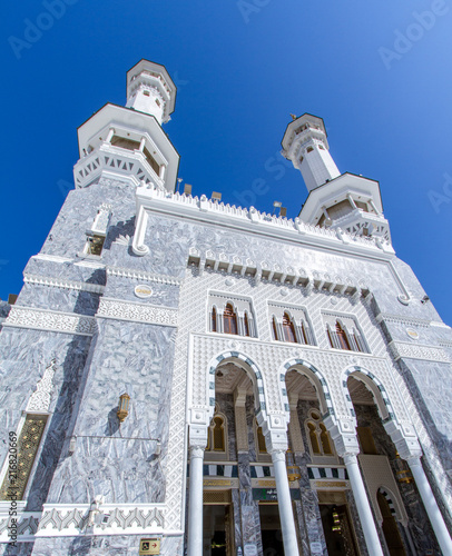 holly mosque minarets in Mecca