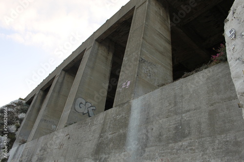 Graffiti Concrete Building 
