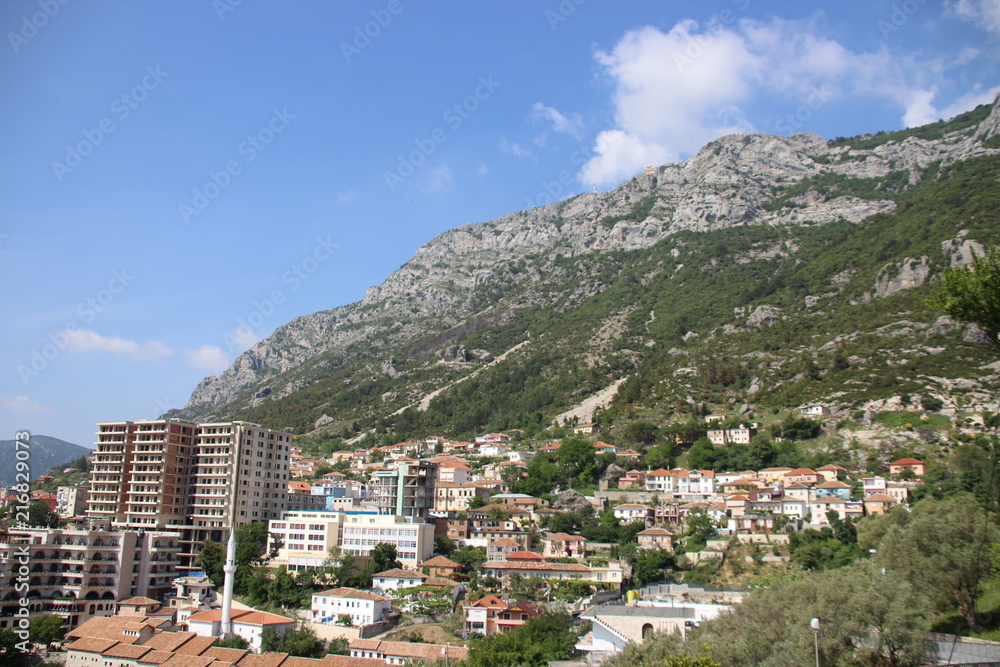  View of Kruja in Albania