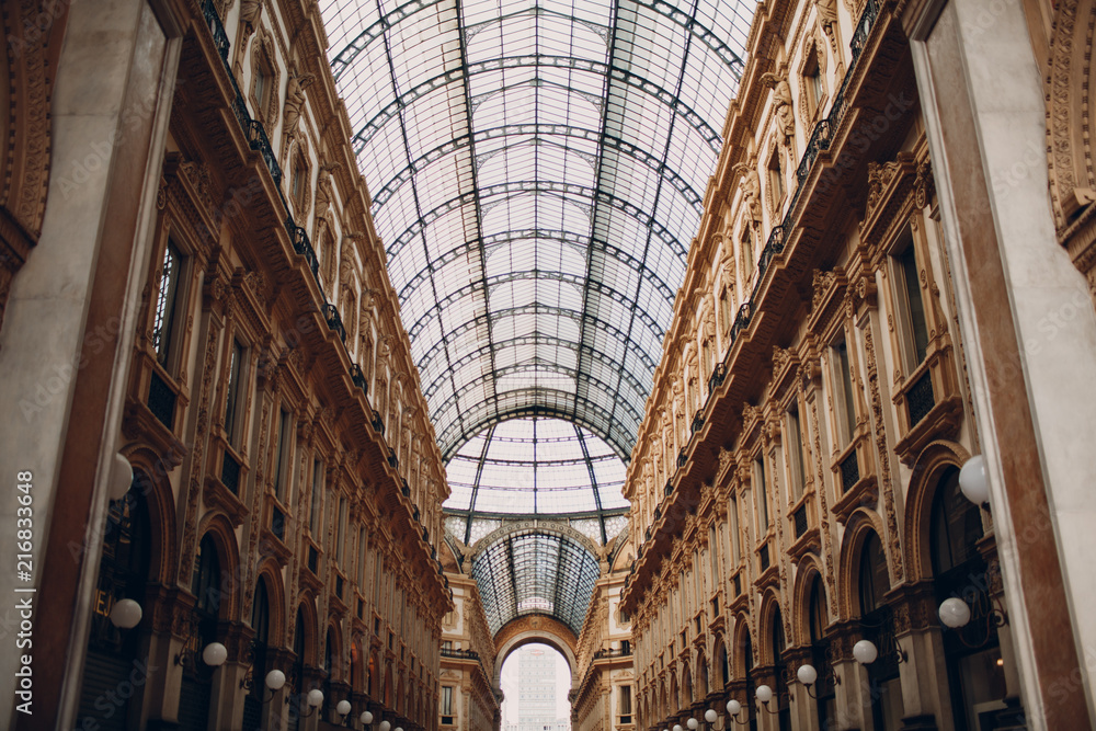 Vittorio Emanuele II Gallery, Milan, Italy