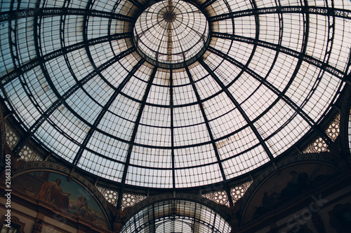 Vittorio Emanuele II Gallery  Milan  Italy