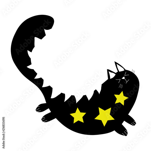 Cat art drawing