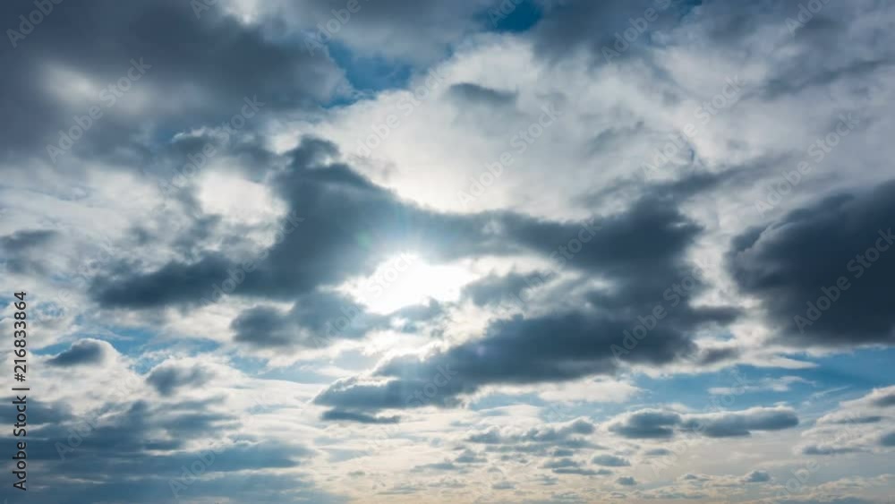 Beautiful time lapse over a keen summer landscape Beautiful time lapse over a keen summer landscape