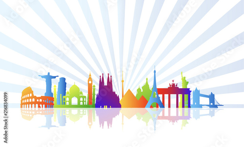 turismo, mondo, monumenti, viaggi, vacanze