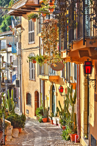 The city of Scilla in the Province of Reggio Calabria, Italy