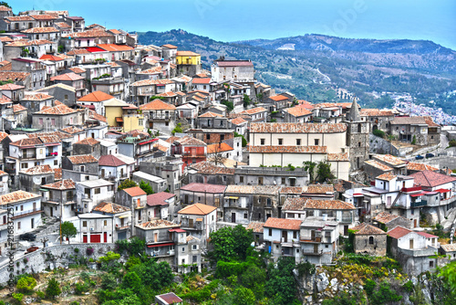 The village of Staiti in the Province of Reggio Calabria, Italy © monticellllo