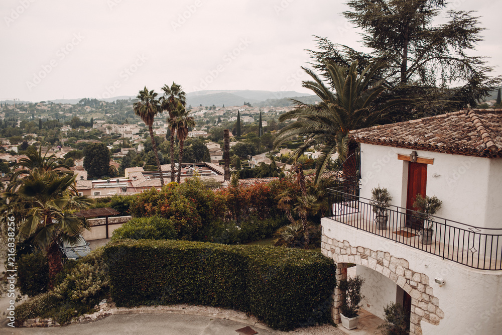 View of Nice City, France