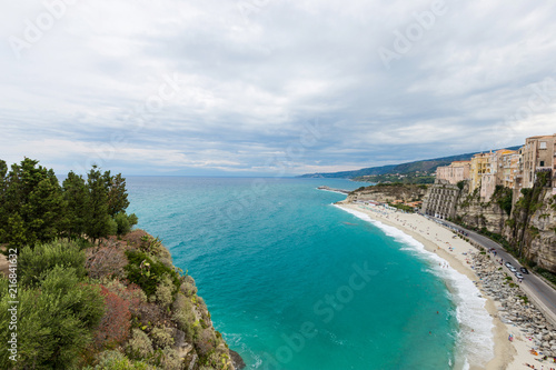 Tropea town and beach