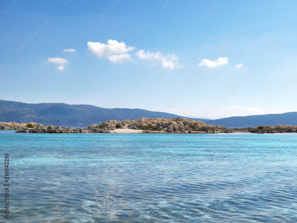 Salda Lake and beach in Turkey