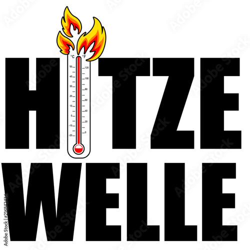Klimawandel, Global Warming Banner, Icons