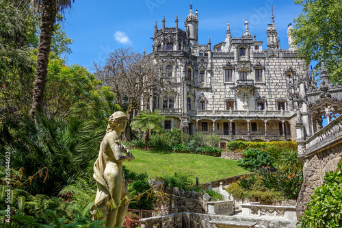 View of Quinta da Regaleira, Sintra, Portugal