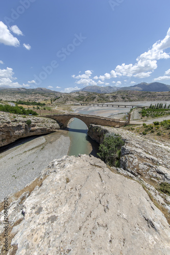 Historical Cendere Bridge in Adiyaman Province photo