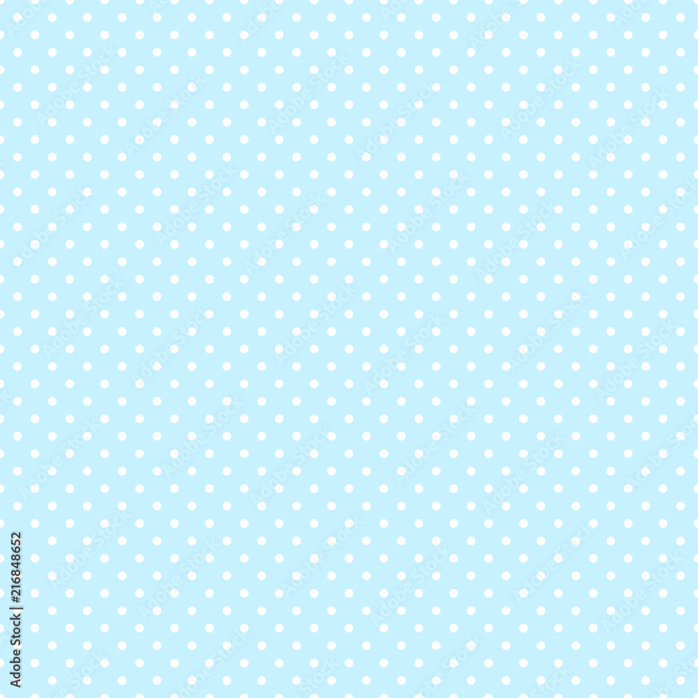 Seamless Pattern Dots Blue/White Seamless Pattern Dots Blue/White