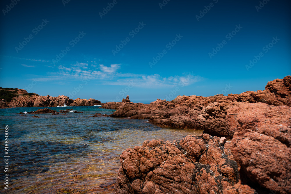 Sardinien Fels und Meer