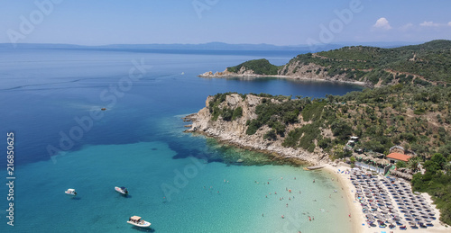 Beach at Ammouliani island ...