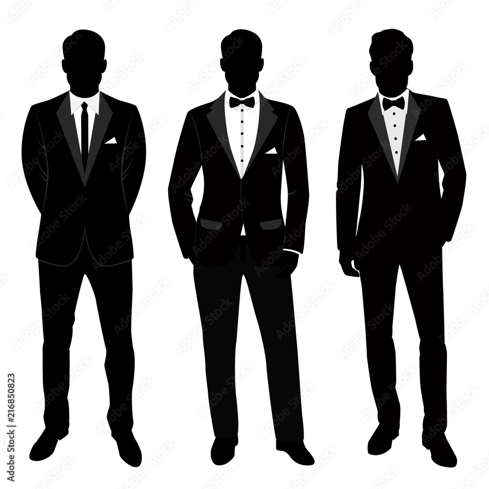 Wedding men's suit and tuxedo. Collection. The groom. Wedding men's suit and tuxedo. Collection. The groom.