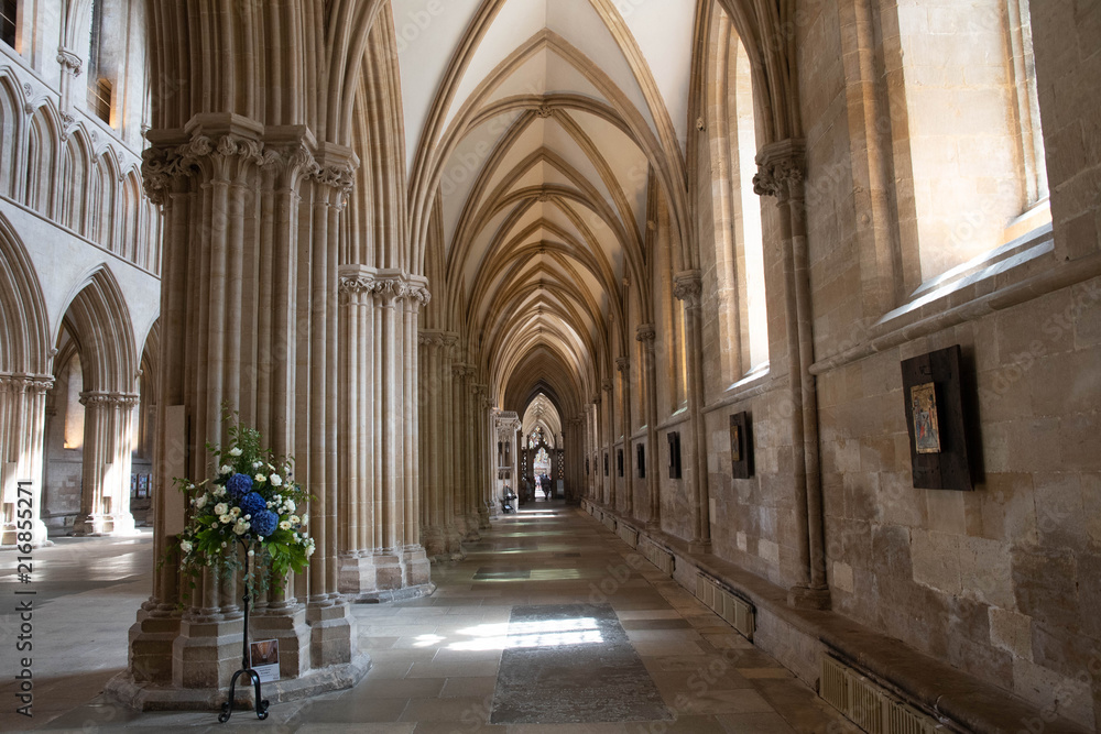 Wells cathedral south aisle