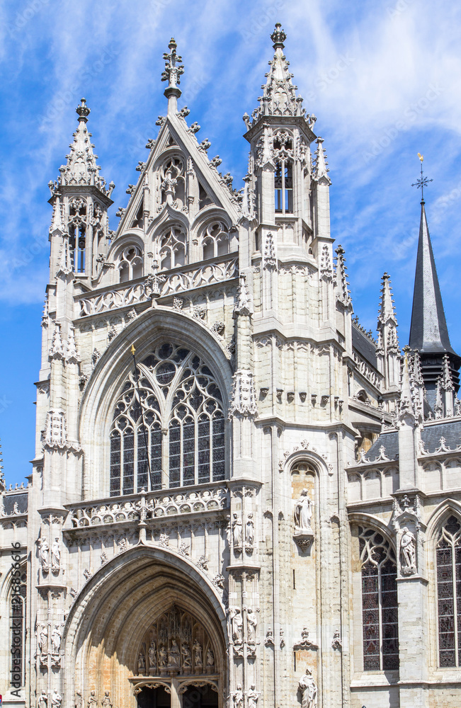 Church of Our Blessed Lady of the Sablon in Brussel, Belgium