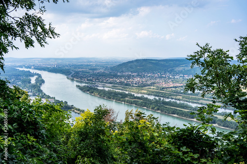 Klosterneuburg Panorama am Abend