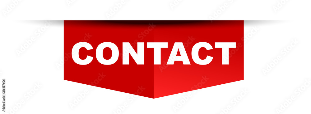 red vector banner contact red vector banner contact