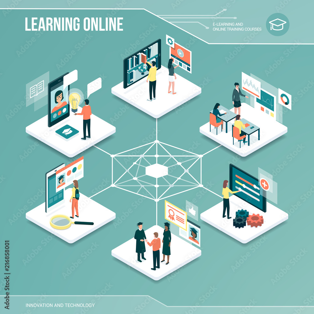 Digital core: online learning
