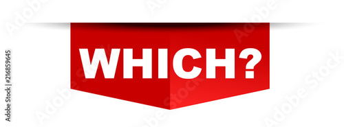 red vector banner which