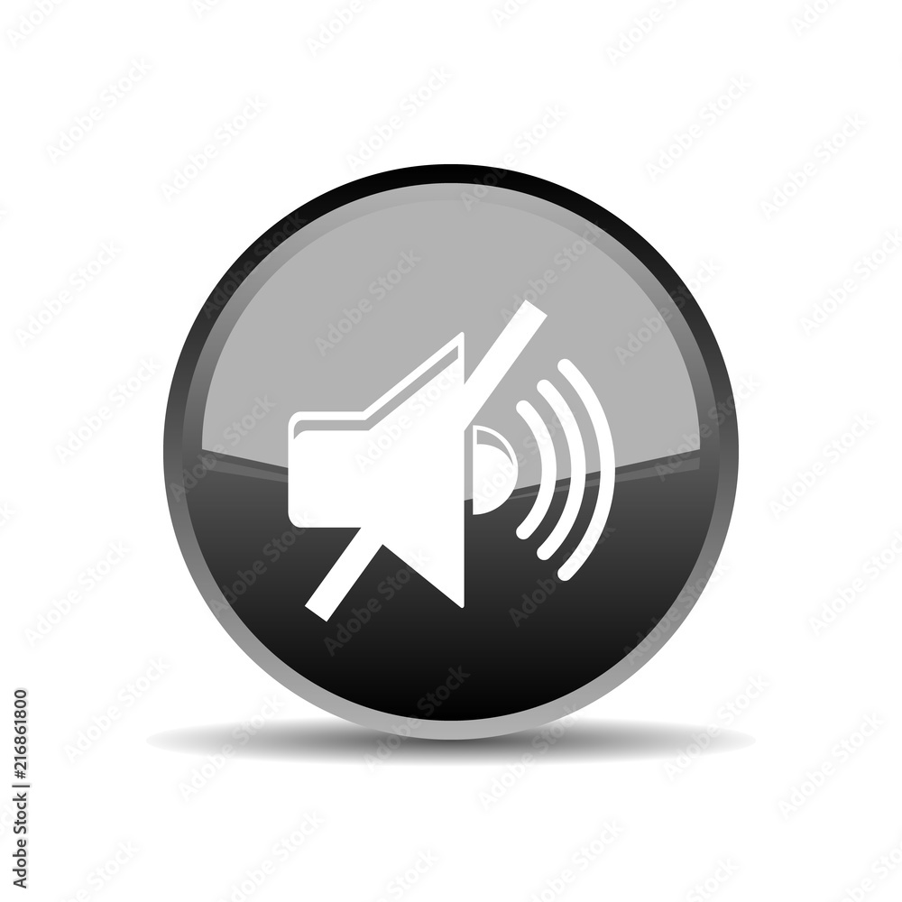sound Vector icon. vector flat icon on white background sound Vector icon. vector flat icon on white background