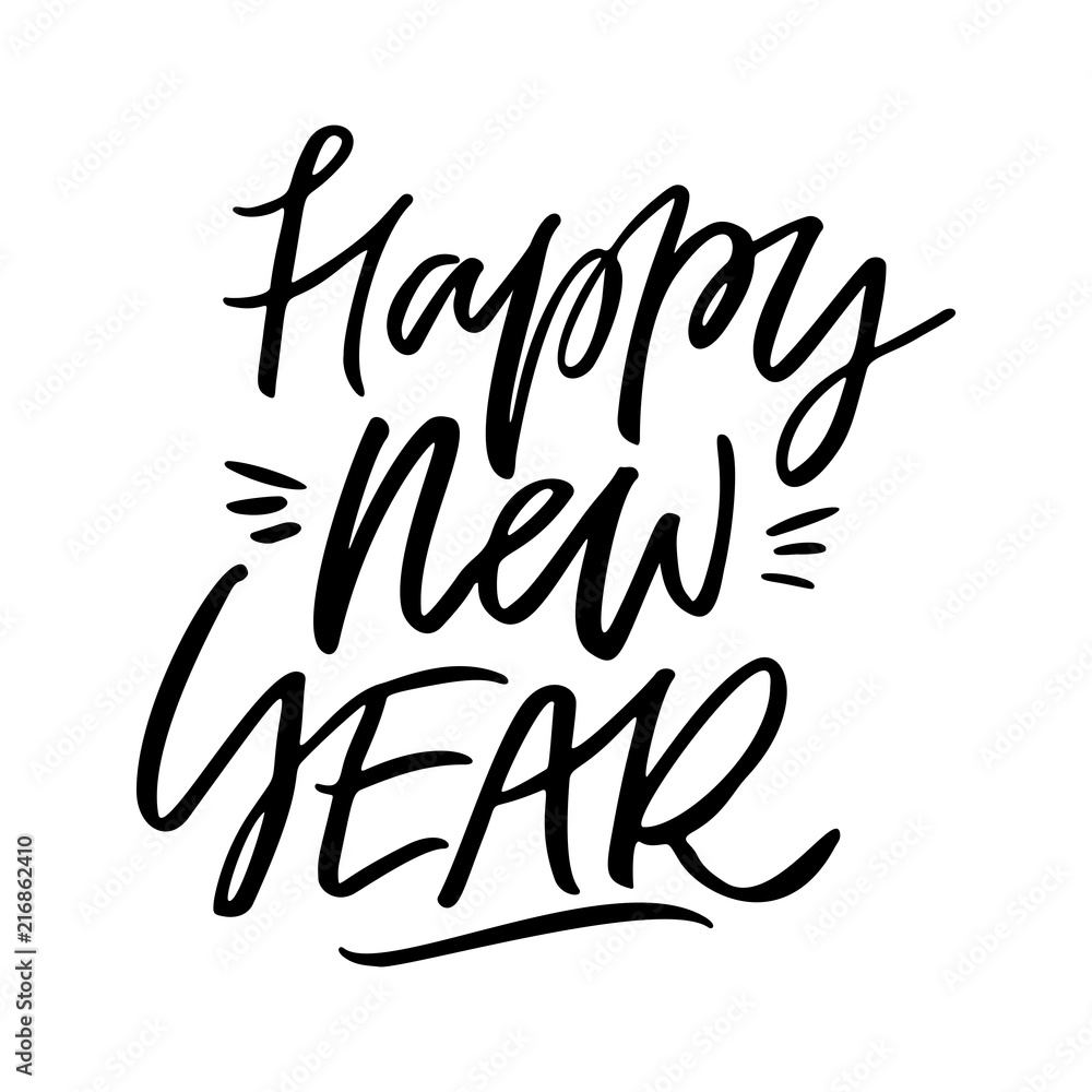 Happy New Year Card Design