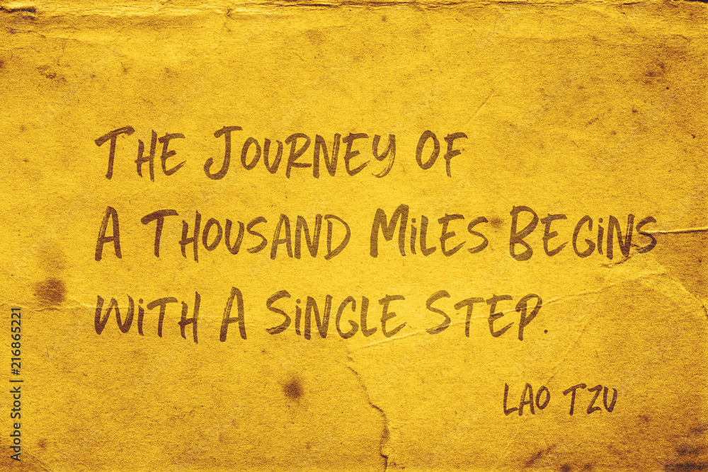  single step Lao Tzu