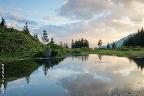 Fototapeta Naklejka Na Ścianę i Meble -  Grindelwald First – Top of Adventure