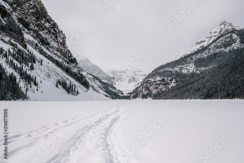 Wallpaper Mural Frozen Lake Torontodigital.ca